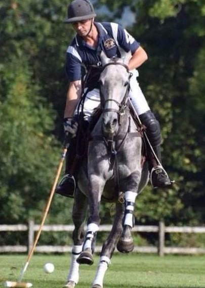 Dean Playing Polo